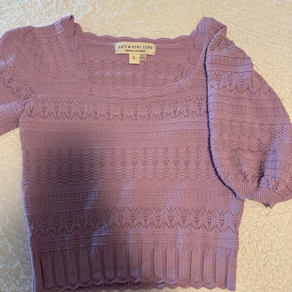 Saltwater Luxe Top